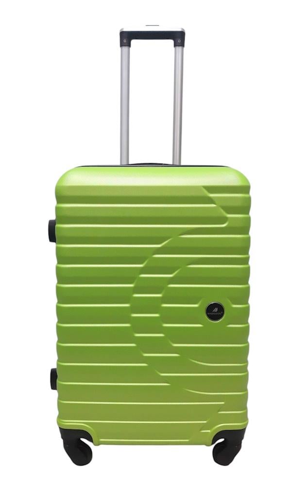 Чемодан дорожный средний Madisson Snowball 43303 ABS-пластик/поликарбонат M Зеленый