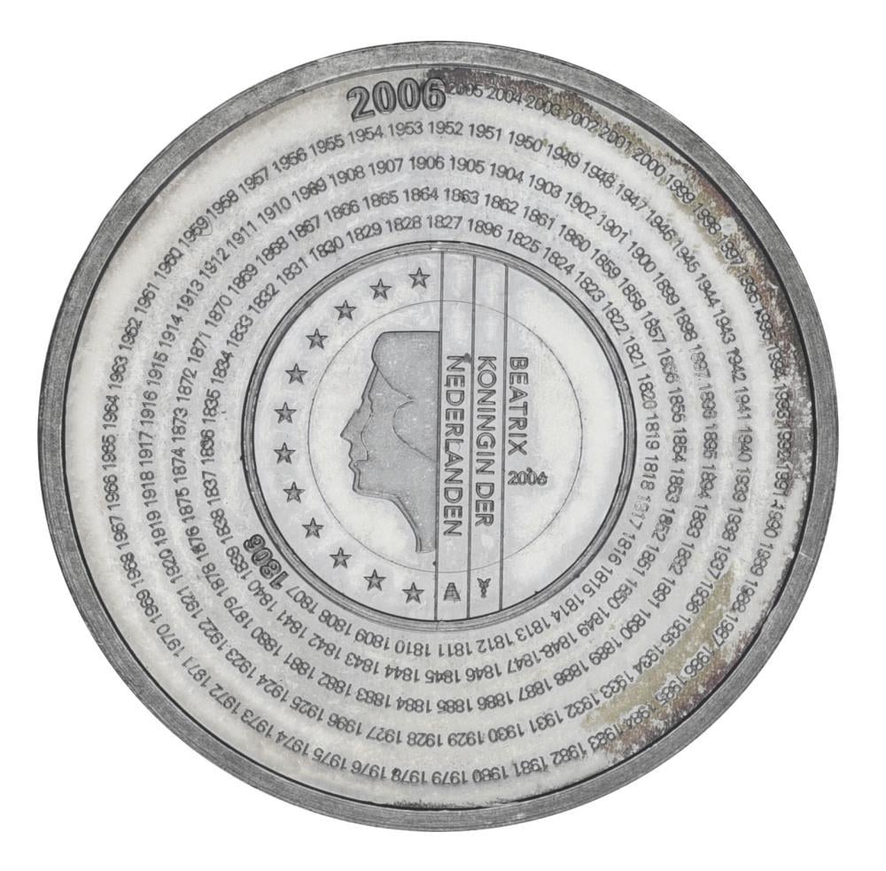 Колекційна монета Нідерланди 5 євро 2006 срібло F-VF Податкове відомство (М21472)