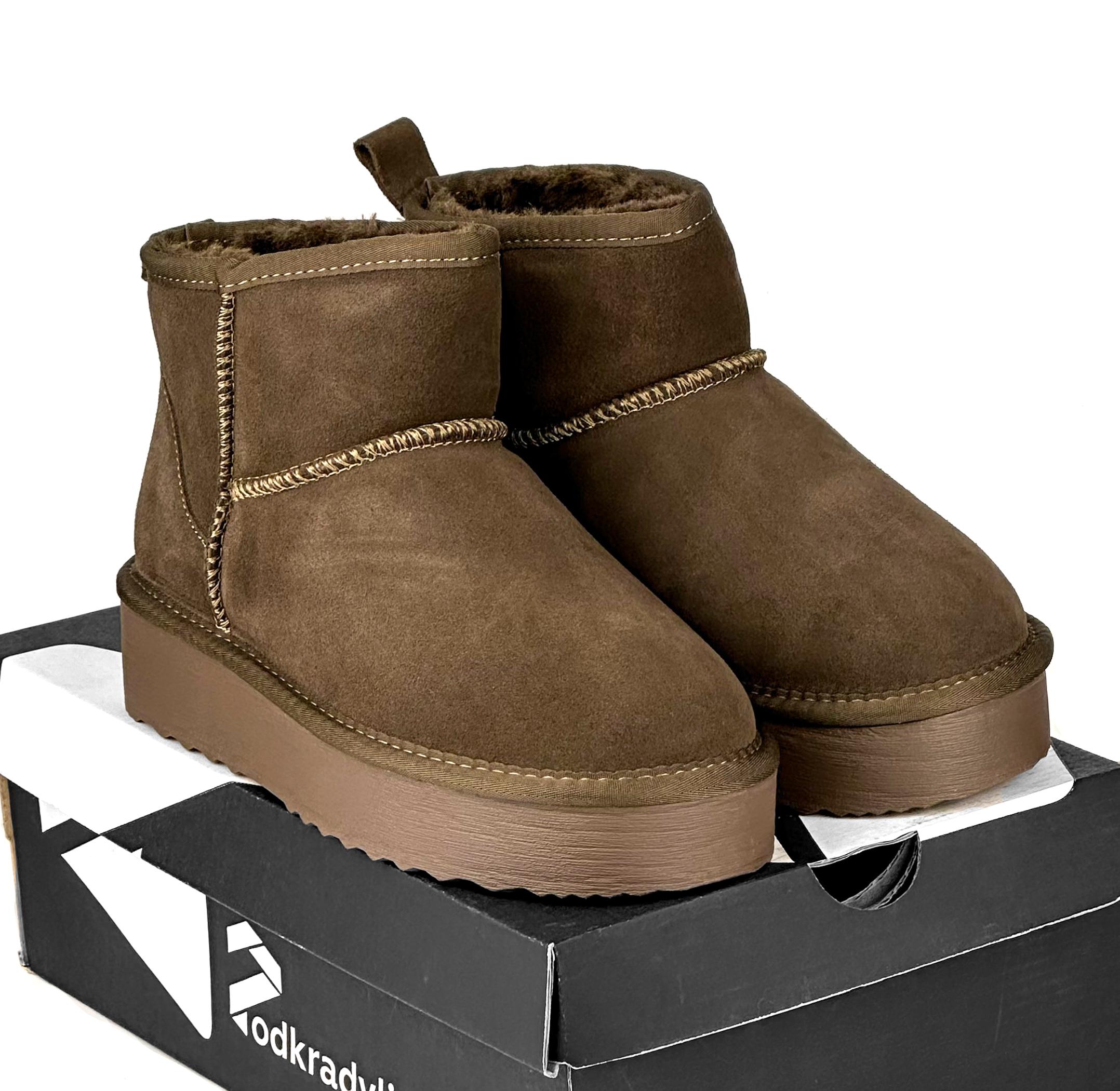 Ботинки женские Restime р. 41 Коричневый (23003br) - фото 3 Ботинки женские Restime р. 41 Коричневый (23003br) - фото 3