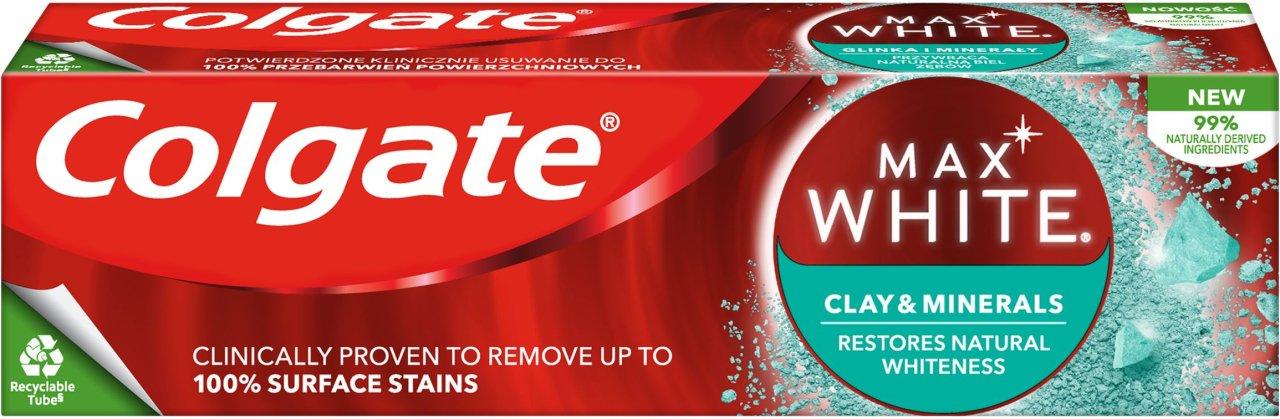 Зубна паста Colgate Max White Clay&Minerals 75 мл (8718951380103)