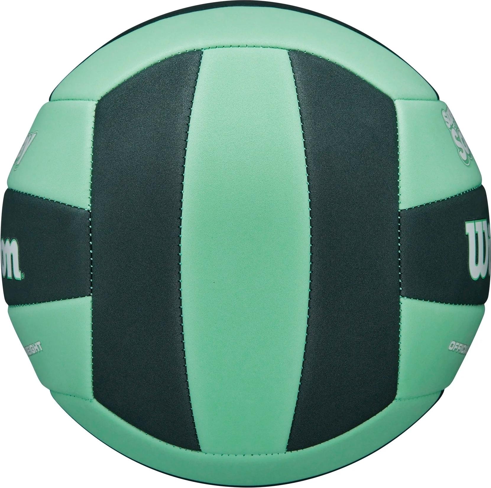 Волейбольний м'яч Wilson SUPER SOFT PLAY р. 5 Темно-зелений (WV4006003XBOF) - фото 4
