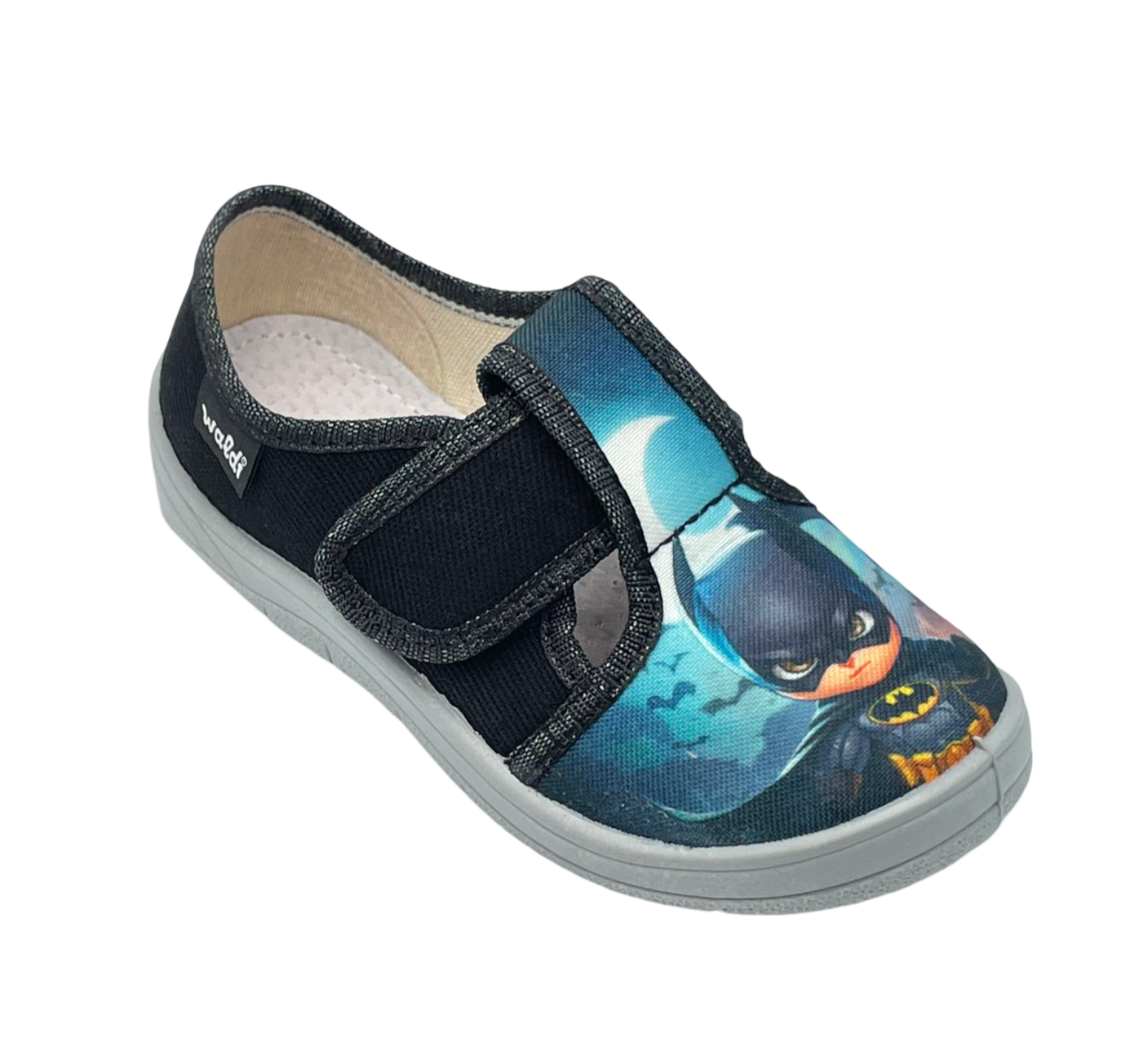 Тапочки для мальчиков Waldi 36051-596/27 на липучках р. 27 Черный - фото 5 Тапочки для мальчиков Waldi 36051-596/27 на липучках р. 27 Черный - фото 5