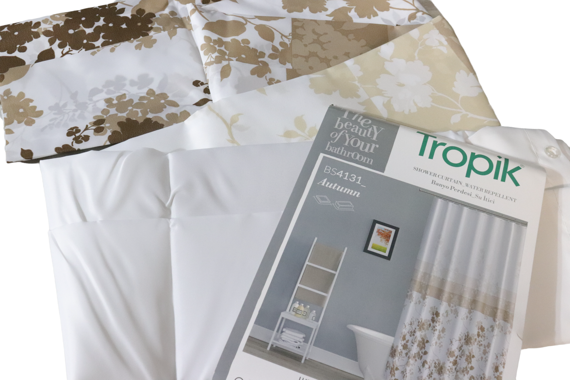 Штора для ванної Tropik Autumn 180x200 cм (25461903) - фото 2 Штора для ванної Tropik Autumn 180x200 cм (25461903) - фото 2