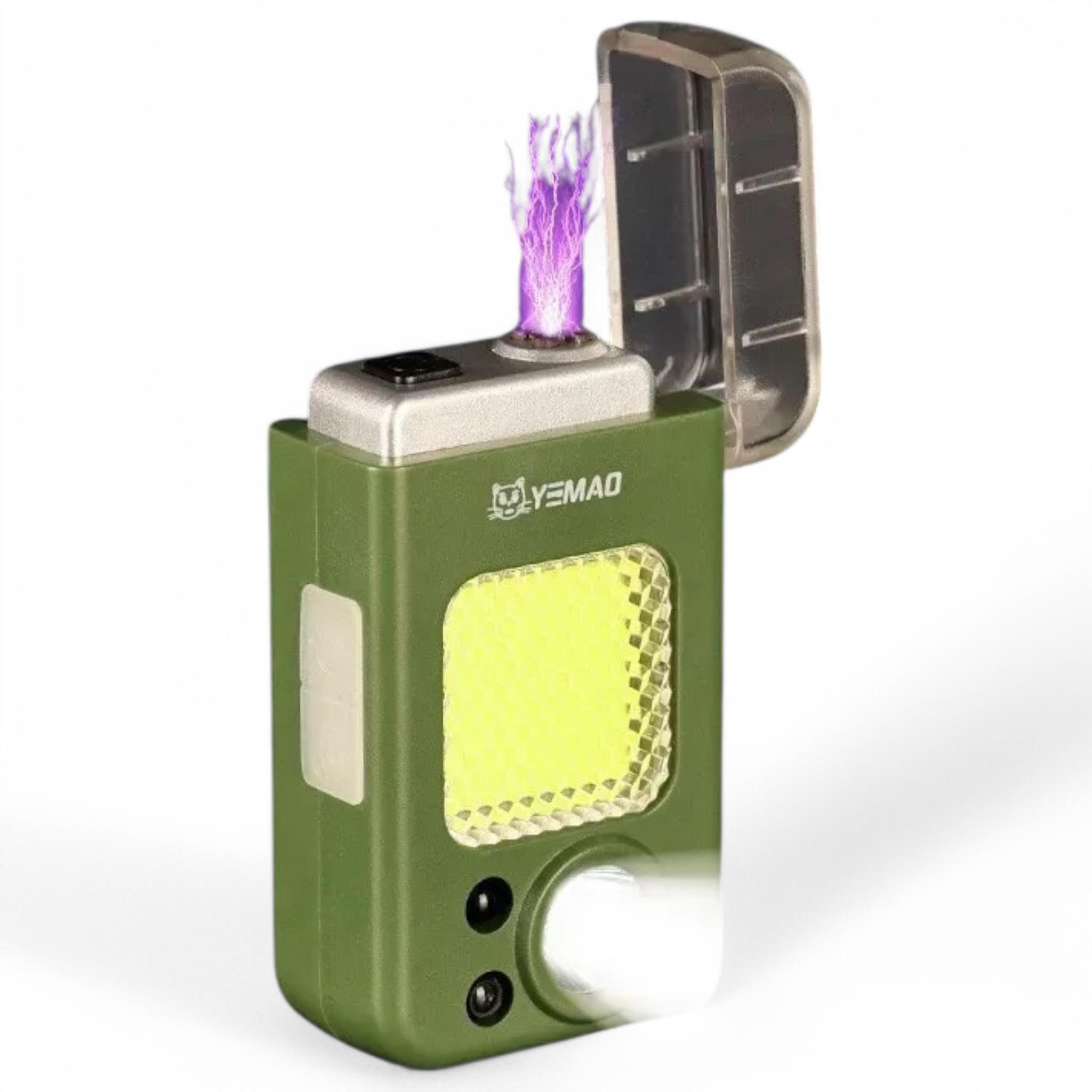 Фонарь налобный Eamad lighter Hendlamp с Motion Sensor с плазменной зажигалкой Li-Ion аккумулятором и Type-C зарядкой (25370103) - фото 2 Фонарь налобный Eamad lighter Hendlamp с Motion Sensor с плазменной зажигалкой Li-Ion аккумулятором и Type-C зарядкой (25370103) - фото 2