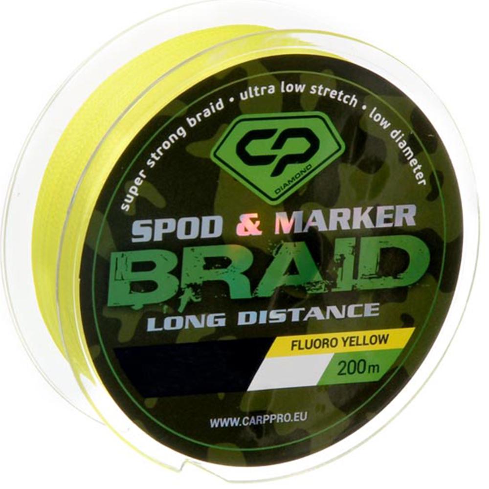 Шнур Carp PRO Spod&Marker Braid PE X4 Long Distance 0,16 мм 200 м (CPSM016