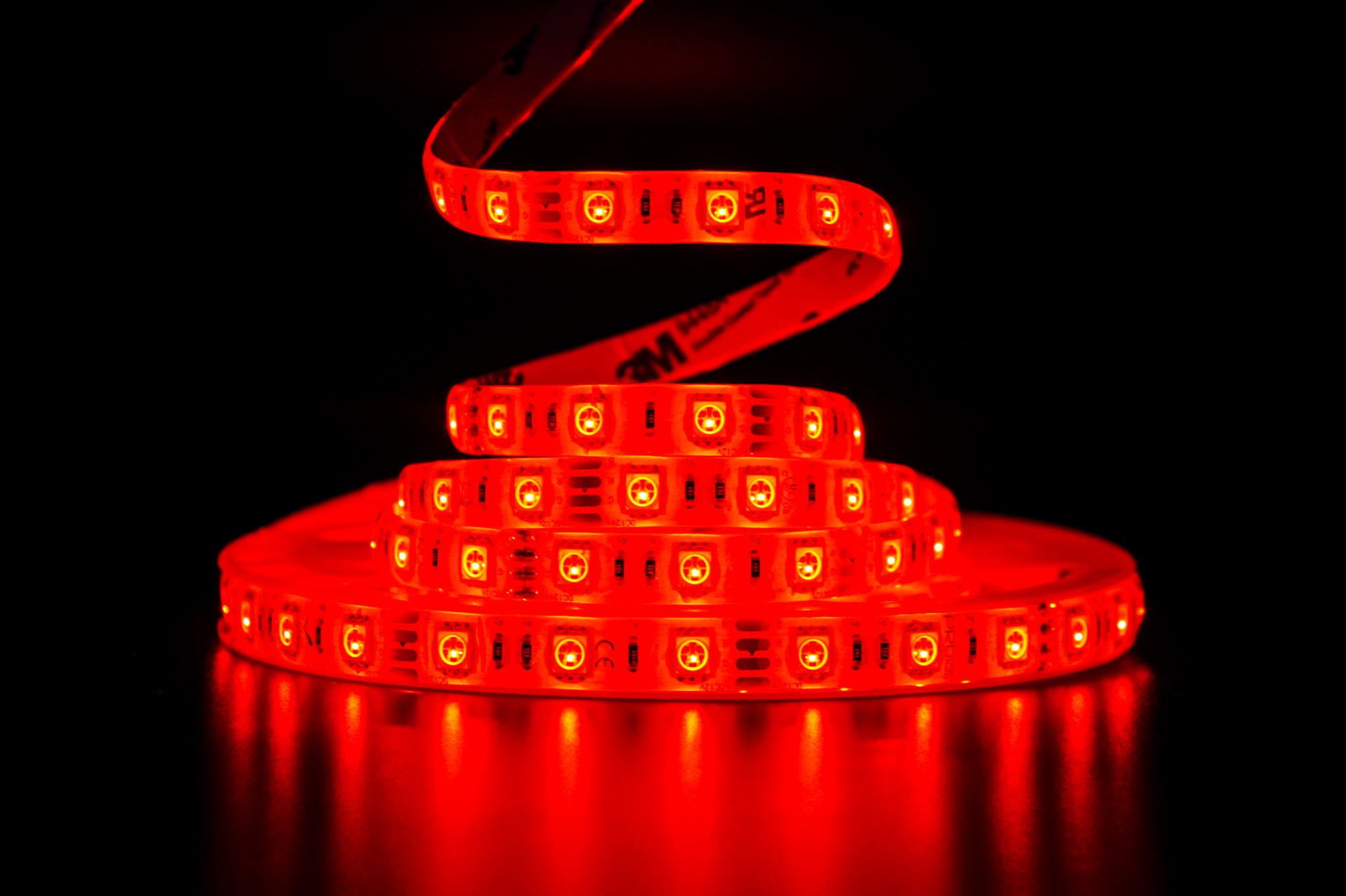 Светодиодная лента Prolum 5050/60 IP65 Series-SG RGB 12V Разноцветный (28522716) - фото 4 Светодиодная лента Prolum 5050/60 IP65 Series-SG RGB 12V Разноцветный (28522716) - фото 4