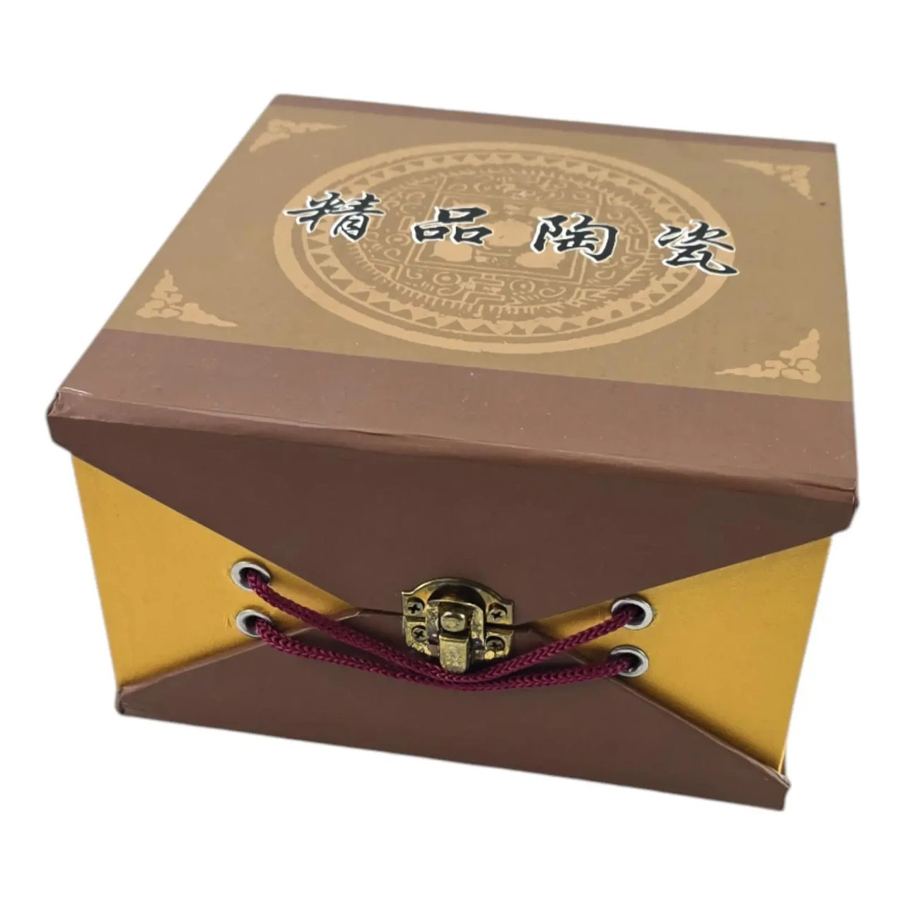 Набір чайний із квітковим орнаментом 19х18х10 см (35998) - фото 9 Набір чайний із квітковим орнаментом 19х18х10 см (35998) - фото 9