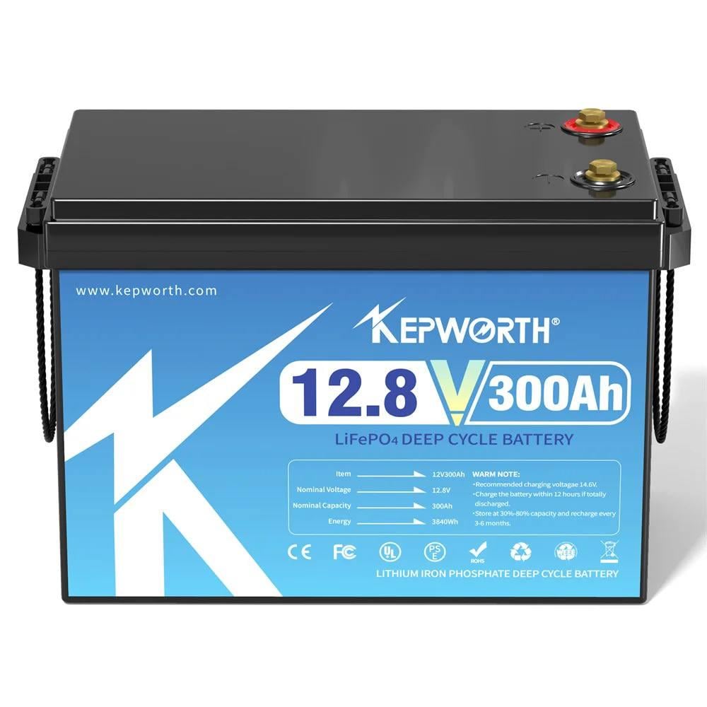 Аккумулятор для ИБП Kepworth BMS LifePo4 300 Ah 12V 3840Wh - фото 1