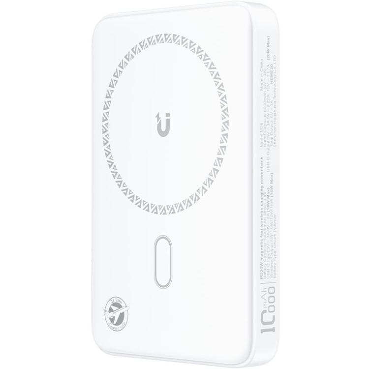Повербанк Acefast M26 Magnetic Wireless 10000 mAh 20W PD QC3.0 QI 15W White (6974316285212)
