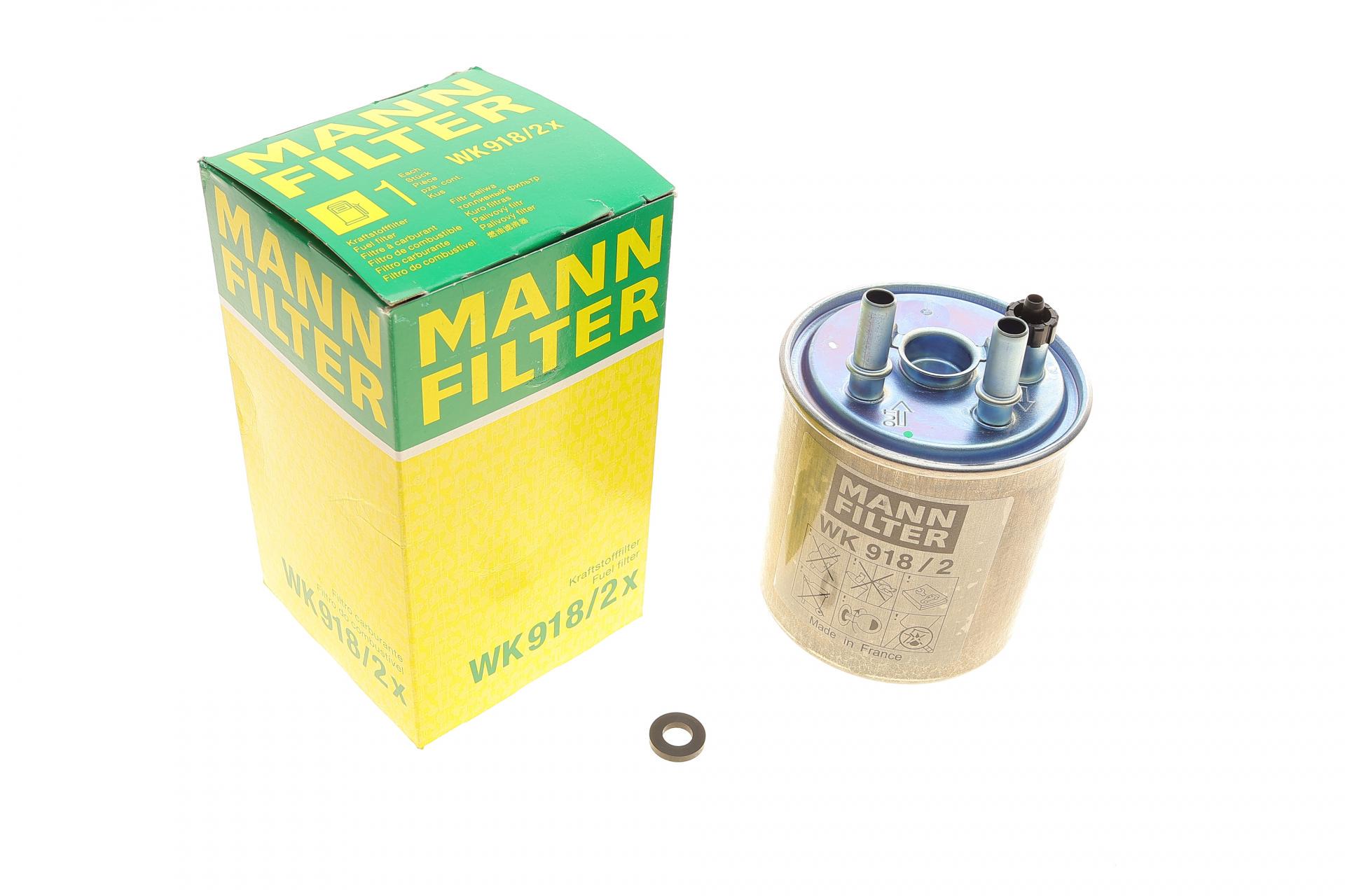 Фильтр топливный Mann-Filter для Renault Kangoo 1,5dCi 08- (WK 918/2 X) Фильтр топливный Mann-Filter для Renault Kangoo 1,5dCi 08- (WK 918/2 X)