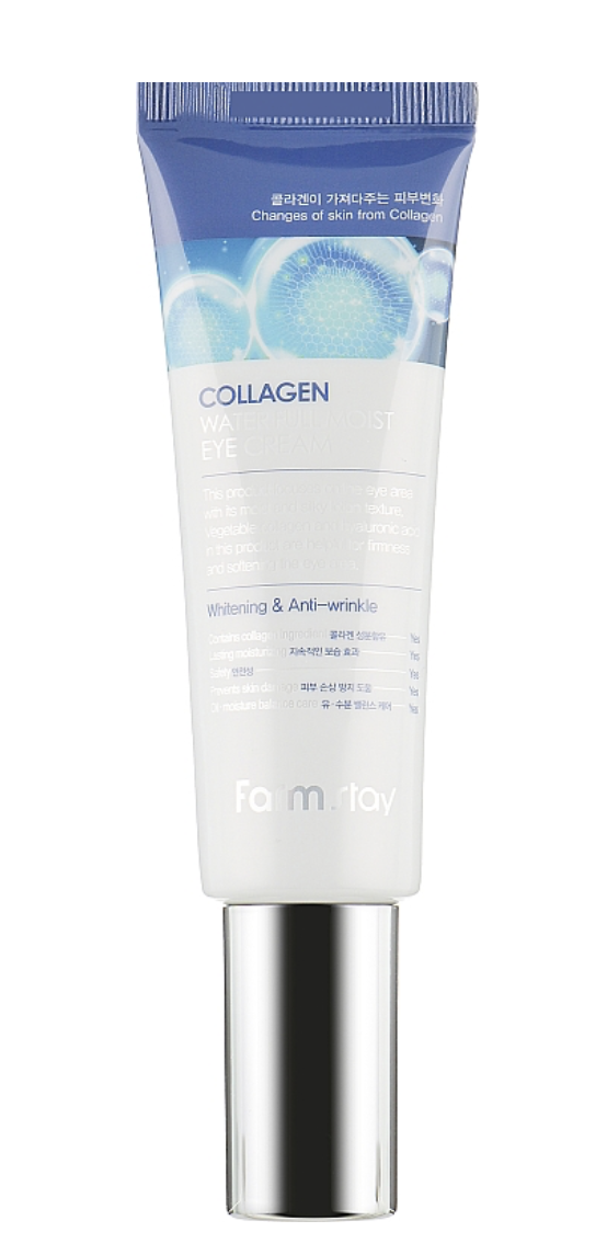 Крем навколо очей FarmStay Collagen Water Full Moist Eye зволожуючий з колагеном 50 мл (573652)