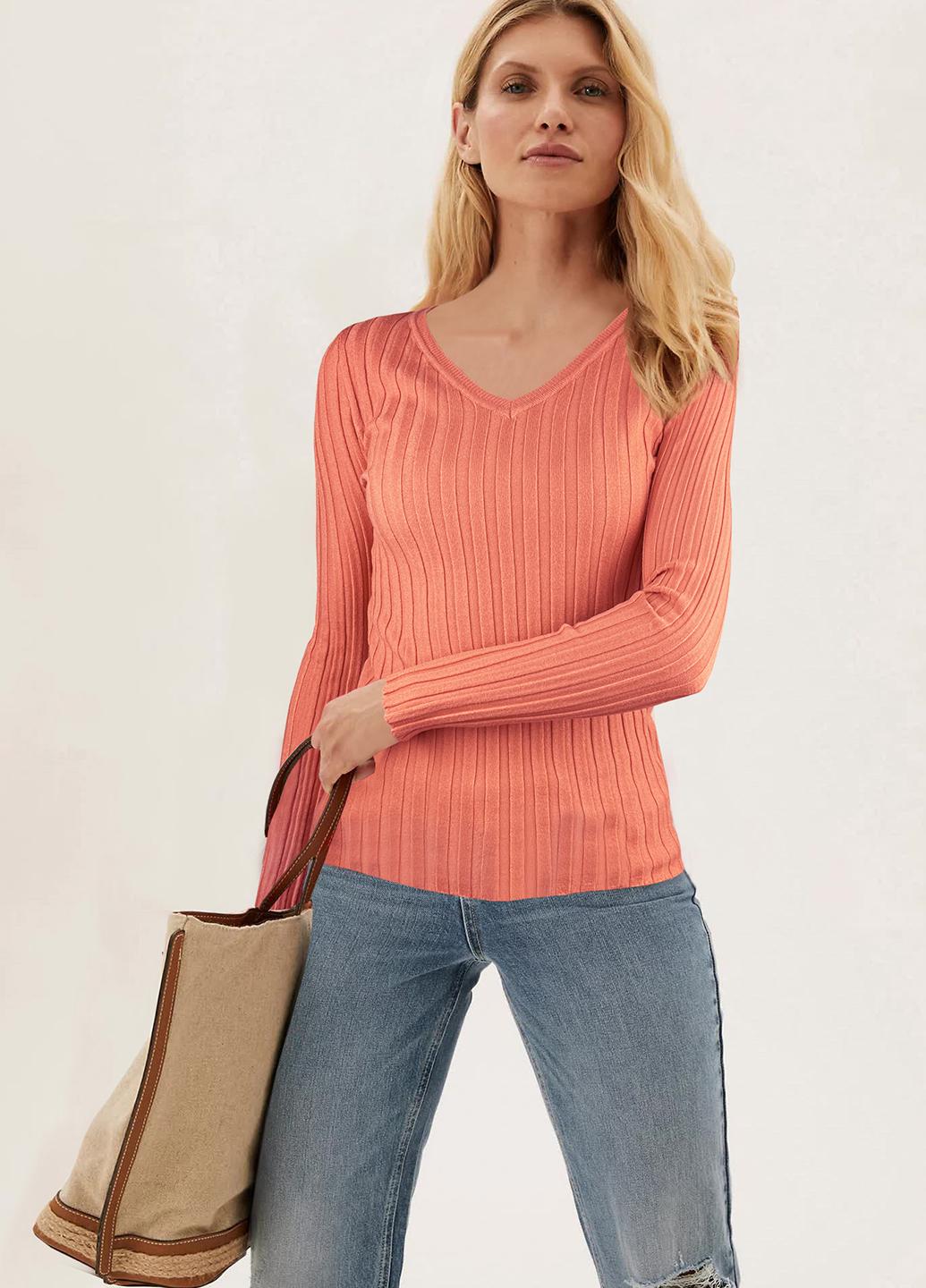 Пуловер Moni&Co L-XL Рожевий (681505b48)