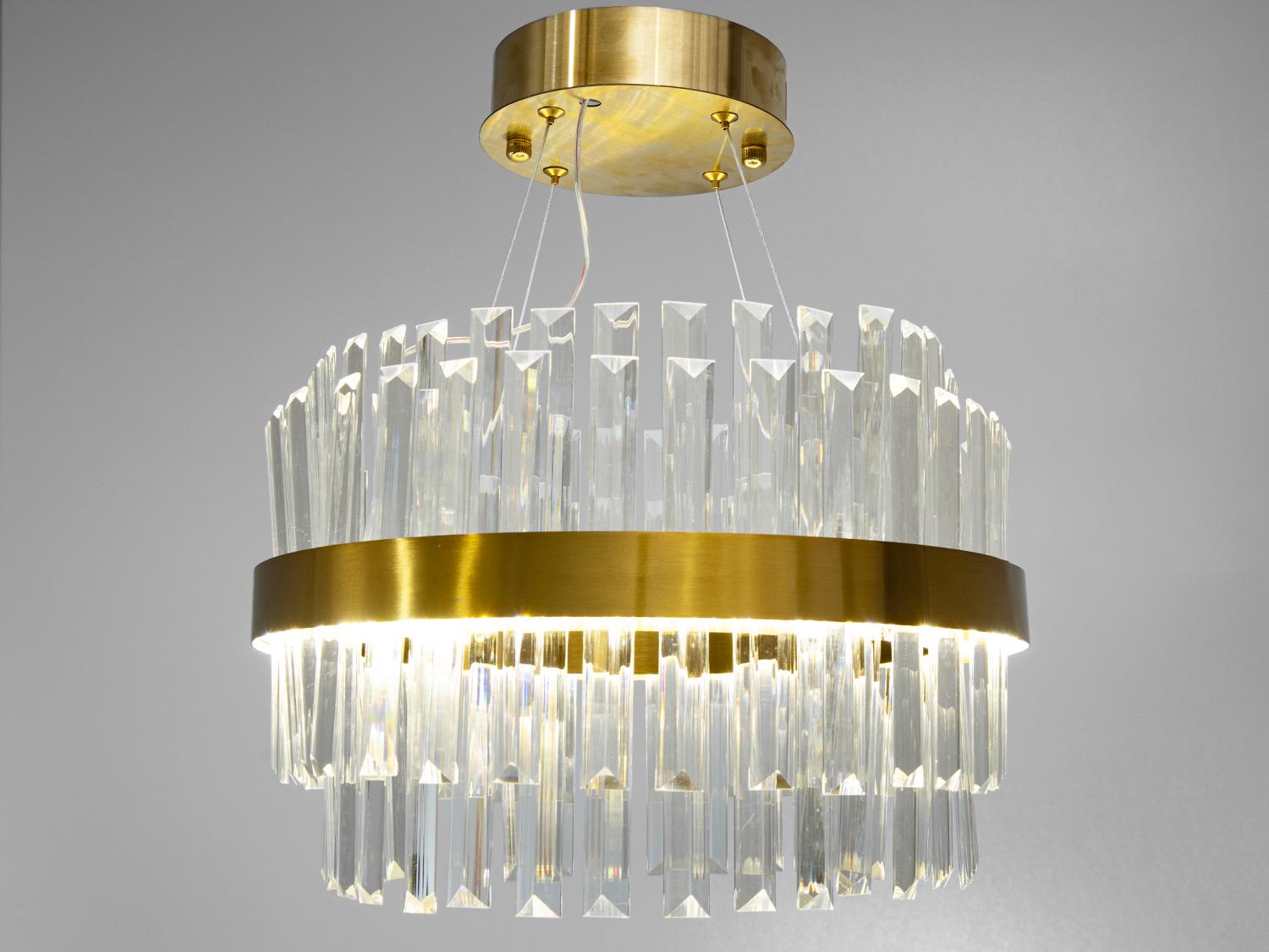 Люстра-подвес хрустальная LED (840/400BR)