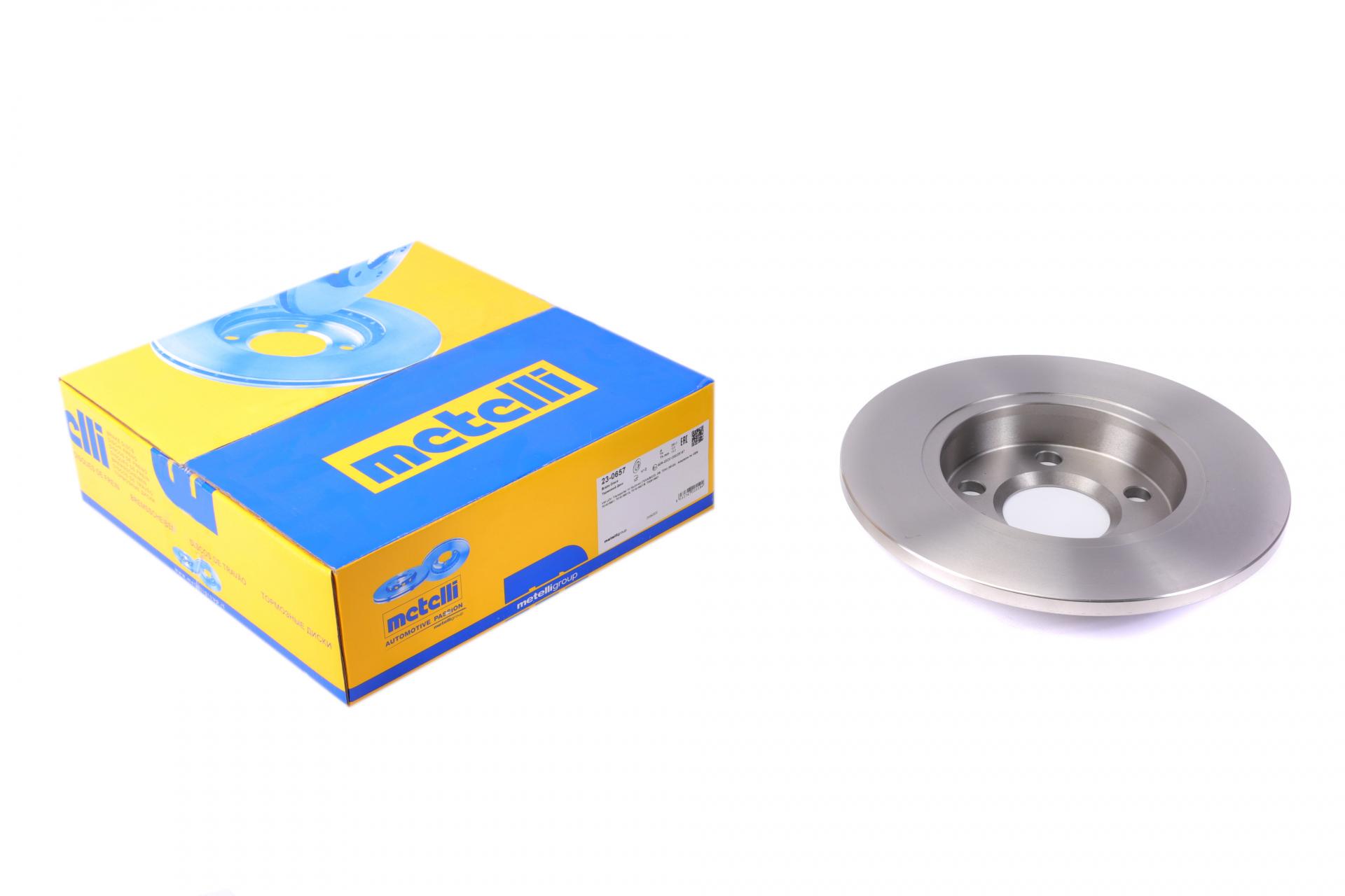 Диск тормозной задний METELLI VW T4 90-03 полный 280x12 мм (23-0657 METELLI)