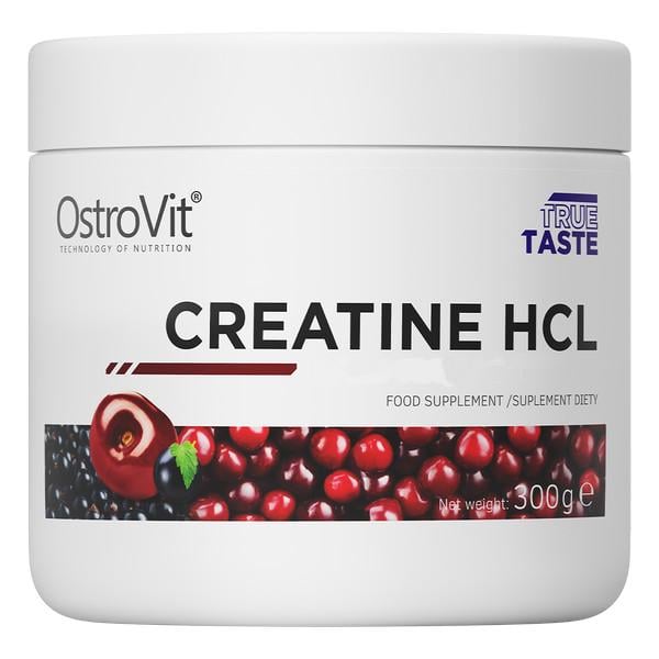 Креатин OstroVit HCL 300 г Чорна смородина-вишня (11479V16342)