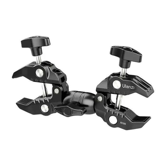 Кріплення шарнірне Ulanzi R096 Double Super Clamp UV-2870 R096 Black