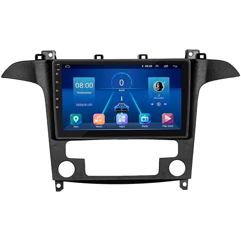 Автомагнитола штатная Lesko Top для Ford Galaxy II рестайлинг 2010-2015 г. 4G/Wi-Fi/GPS 6/128 GB 9" (10920-60984)