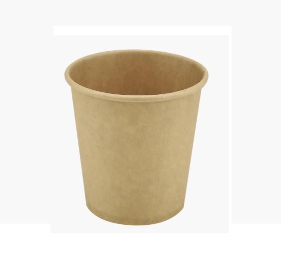 Стакан бумажный 175 мл крафт D70 50 шт. (12 902)