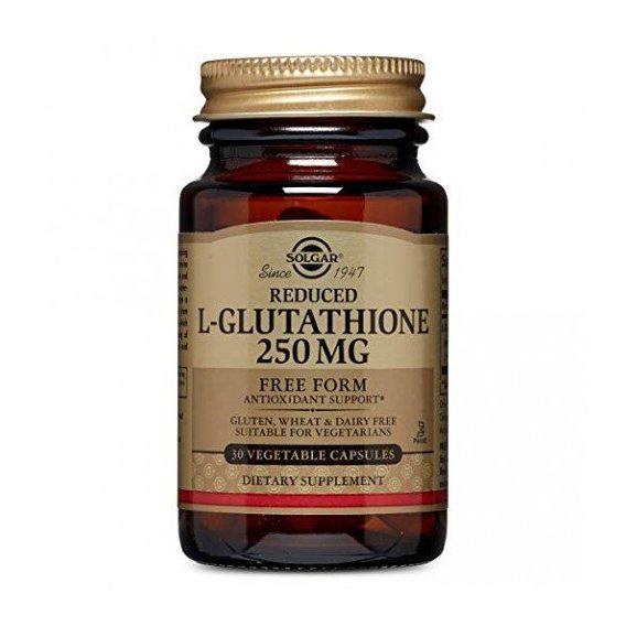 Глутатіон Solgar Reduced L-Glutathione 250 мг 30 Veg Caps