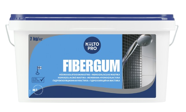 Мастика акрилова гідроізоляційна Kiilto Fibergum 5 л (2602588959) Мастика акрилова гідроізоляційна Kiilto Fibergum 5 л (2602588959)