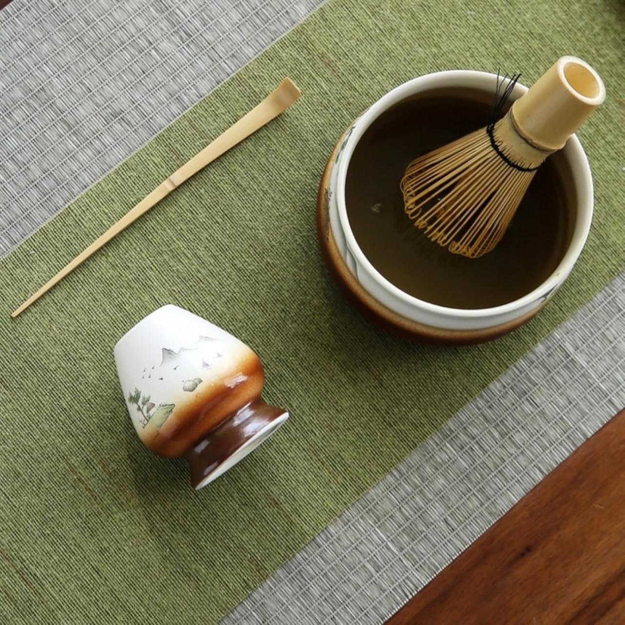 Набір аксесуарів для приготування матча чаю Japanese Landscape 4 предметів (JP2) - фото 7 Набір аксесуарів для приготування матча чаю Japanese Landscape 4 предметів (JP2) - фото 7