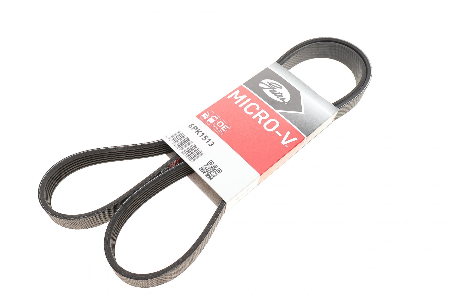 Ремень генератора GATES BMW 3 E36/Kia Sportage 2.0 CRDi 92- 6PK1513