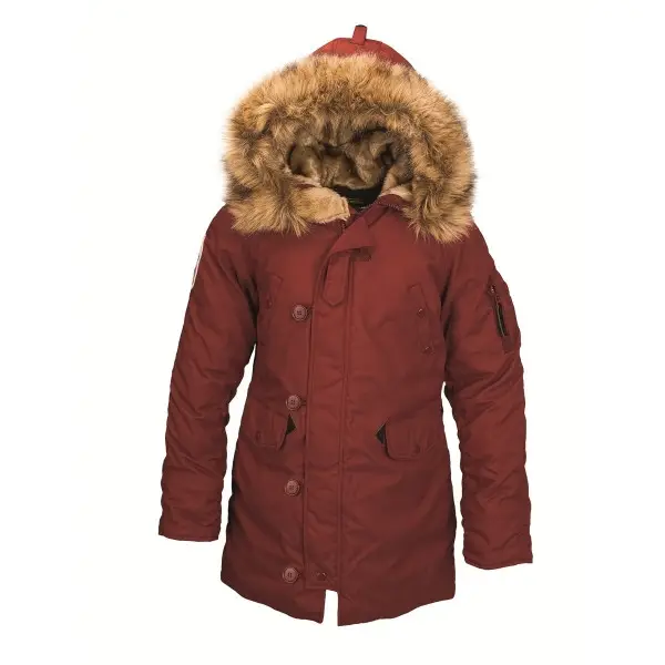 Куртка аляска Alpha Industries Altitude W Parka S Red Ochre (WJA44503C1ROS)