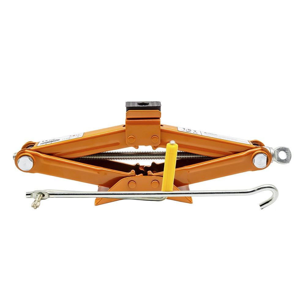 Домкрат винтовой ромбовидный с ручкой Elegant Plus 1,5 т 104-385 мм (EL 100 825)