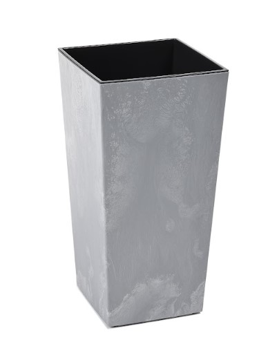 Кашпо Lamela Фінезія 57x30 см 16,5 л Сірий бетон (000006695)