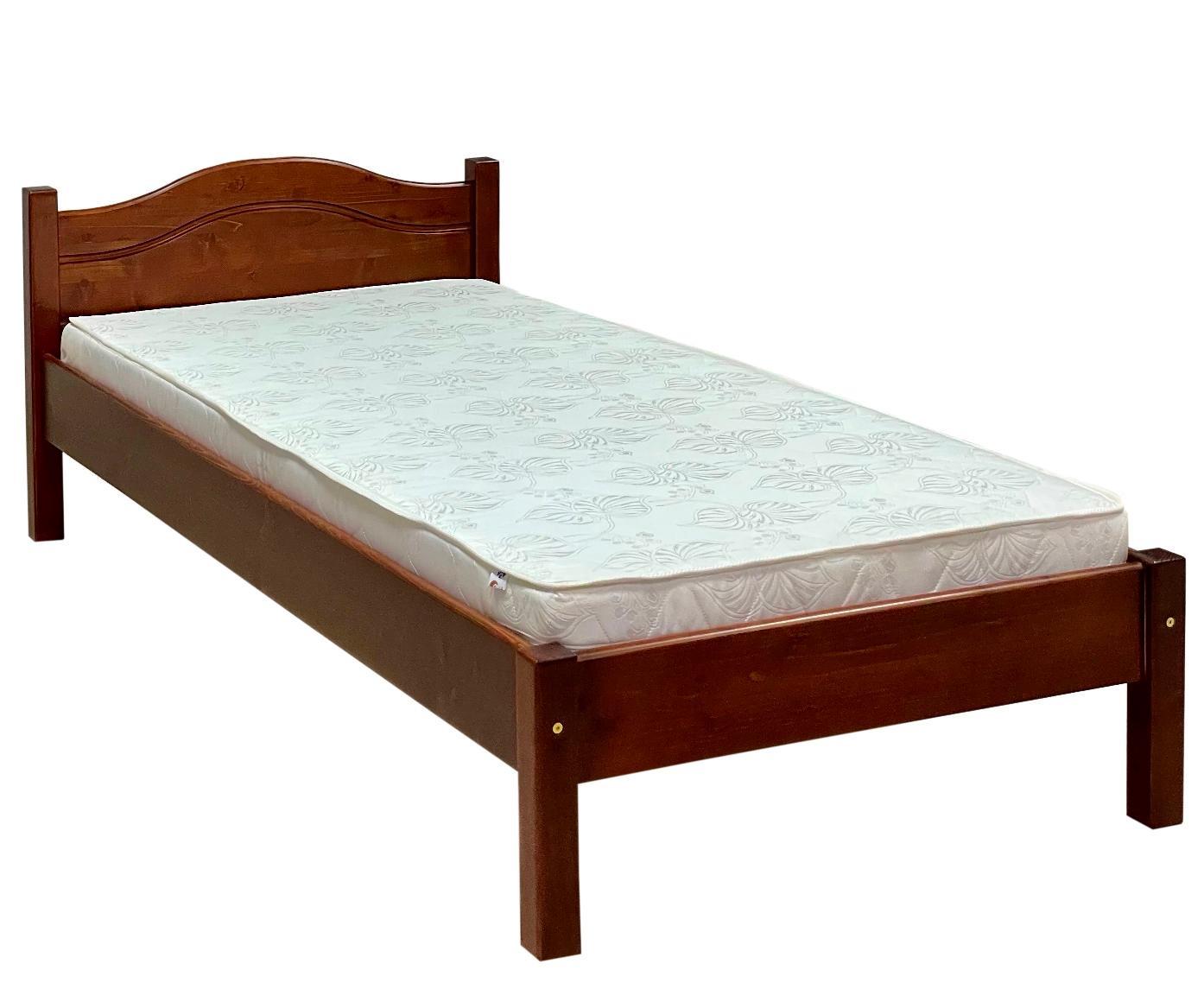 Кровать односпальная деревянная Скиф Л-104 90х220 см Ольха (27473465)