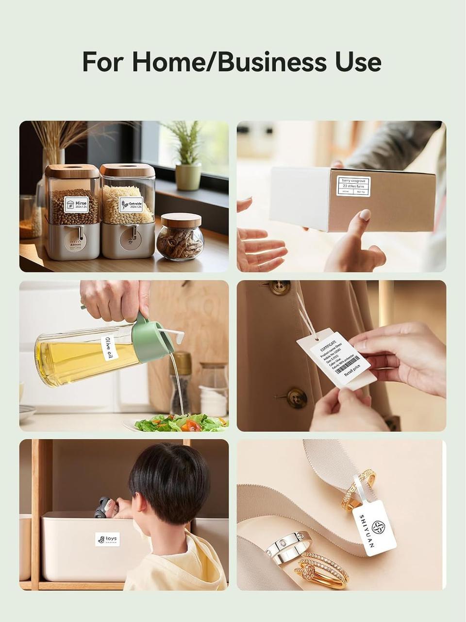 Принтер этикеток-стикеров Niimbot B21 Green 230 этикеток (2353726311) - фото 8 Принтер этикеток-стикеров Niimbot B21 Green 230 этикеток (2353726311) - фото 8