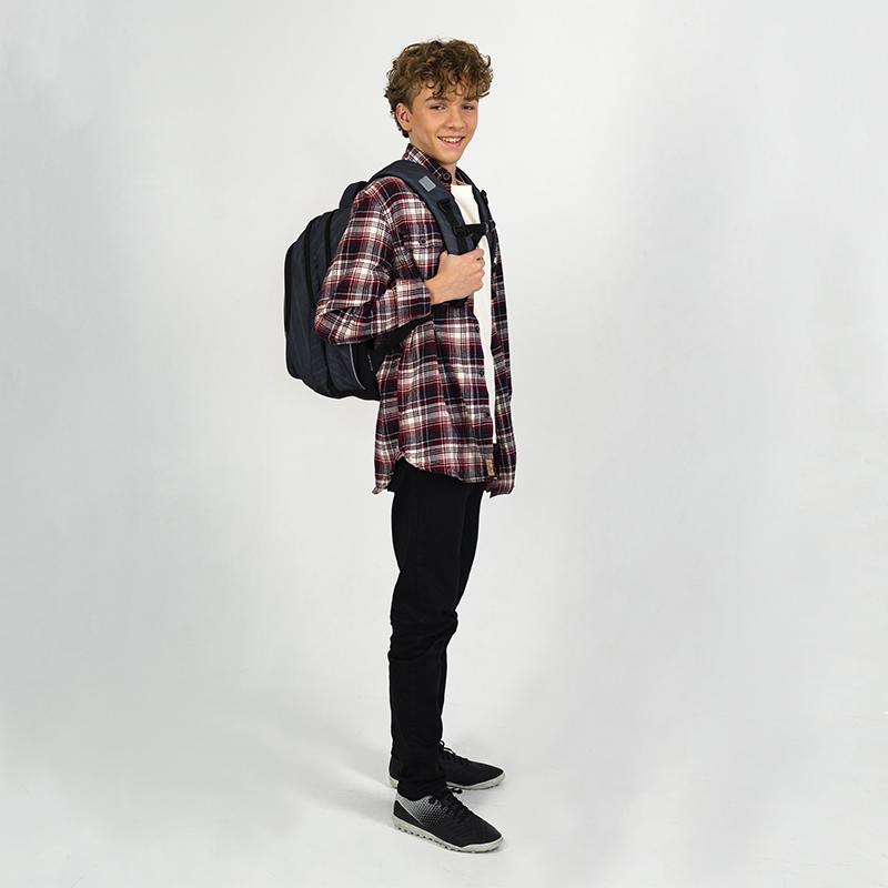 Школьный рюкзак KITE Education teens DC25-8001L Batman с ортопедической спинкой (995341) - фото 5 Школьный рюкзак KITE Education teens DC25-8001L Batman с ортопедической спинкой (995341) - фото 5