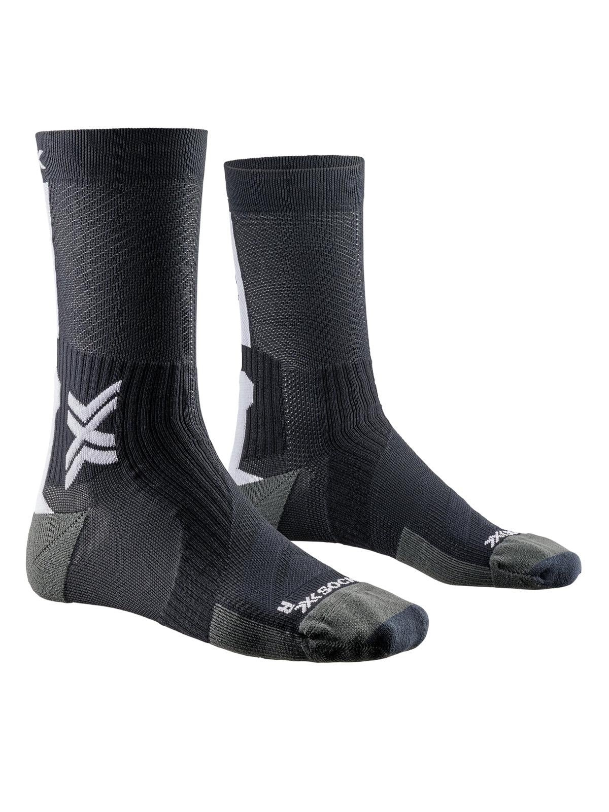 Носки велосипедные X-SOCKS Bike Perform Crew XS-BQPMS24U-B002 р. 45/47 Opal Black/Arctic White Носки велосипедные X-SOCKS Bike Perform Crew XS-BQPMS24U-B002 р. 45/47 Opal Black/Arctic White