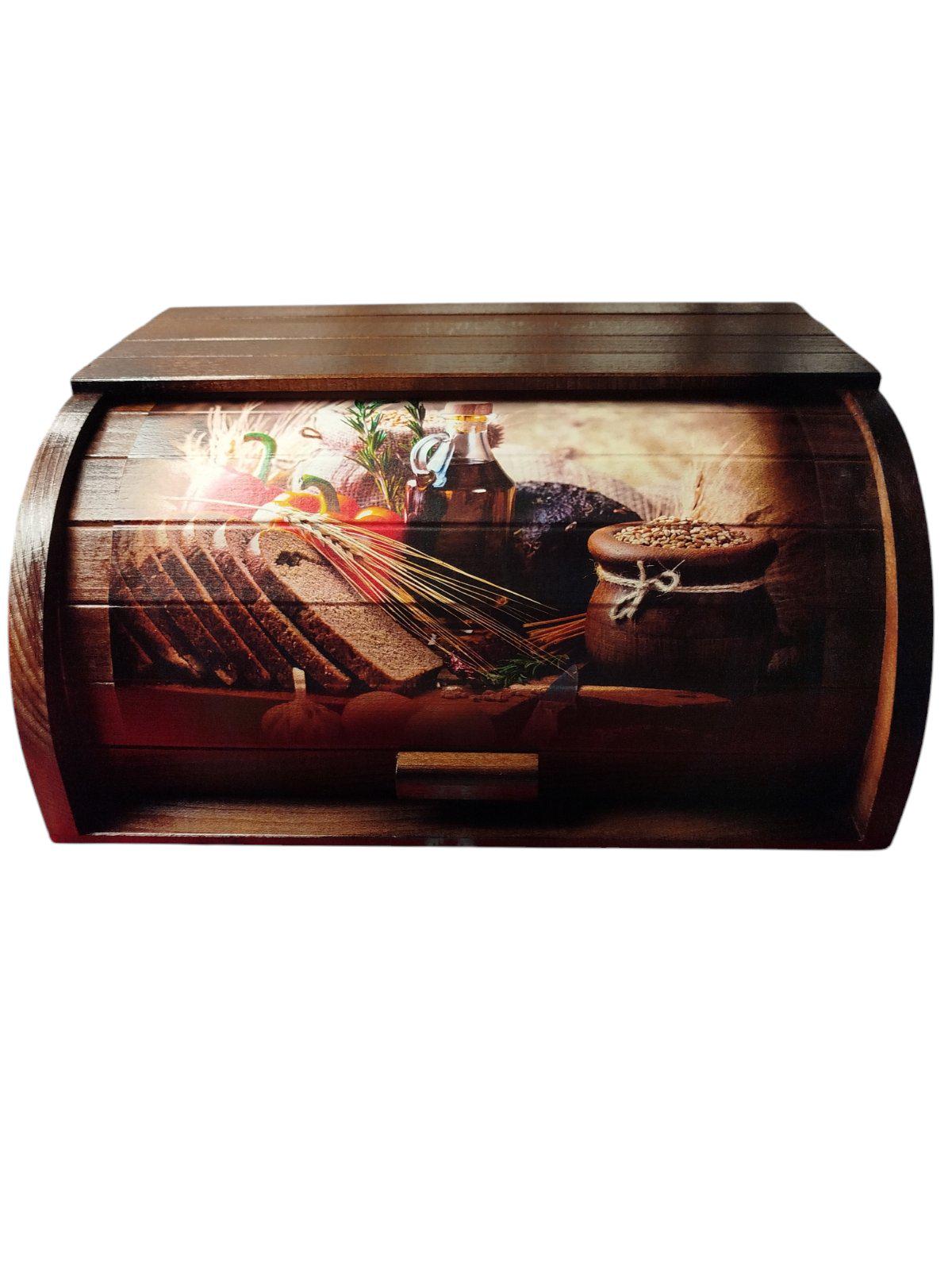 Хлебница деревянная Хлебная нарезка 36x26x17 см (24053701) Хлебница деревянная Хлебная нарезка 36x26x17 см (24053701)