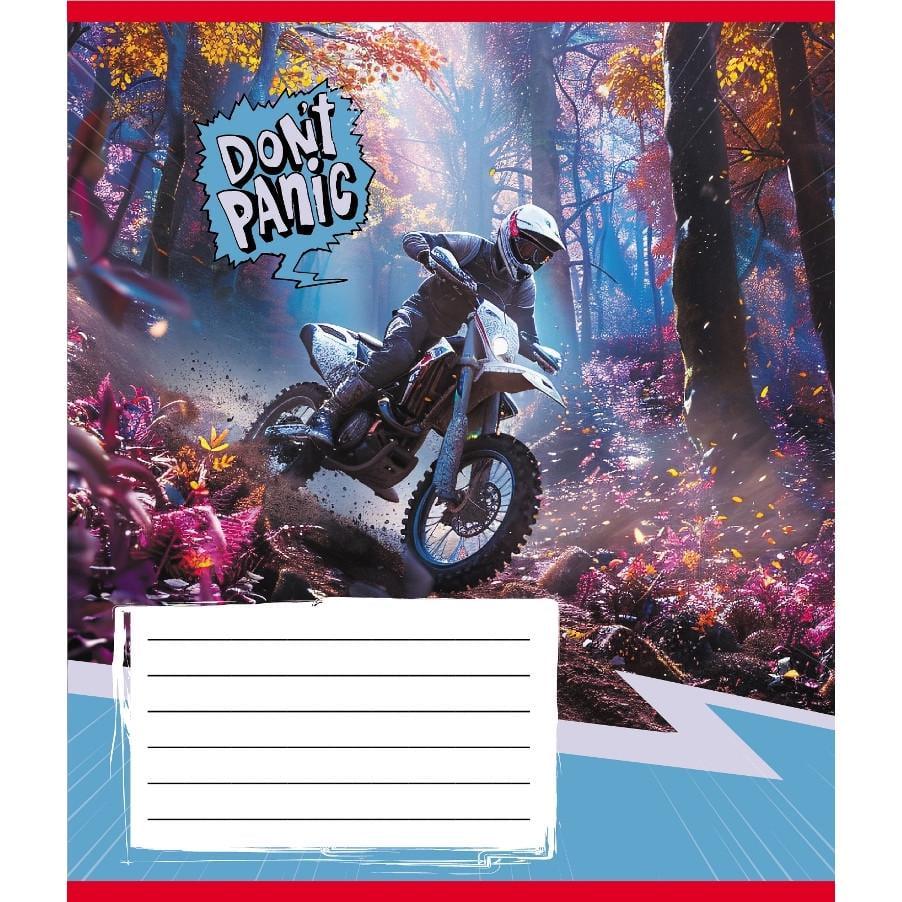 Шкільний зошит Без паніки 048-590173K-3 в клітинку 48 аркушів (RLT55364)