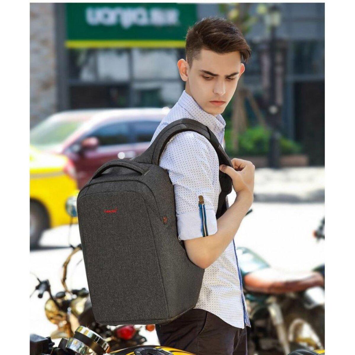 Городской рюкзак Tigernu T-B3237U 16" Grey - фото 6