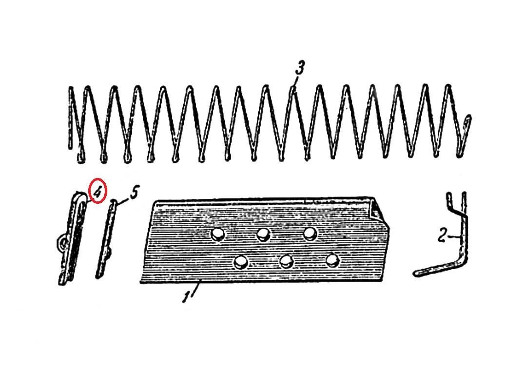 Кришка п'ята магазину ТТ з кільцем - фото 4 Кришка п'ята магазину ТТ з кільцем - фото 4