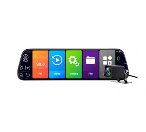 Видеорегистратор 9,6" сенсорный экран Android 8.1 2/16 GB 3G (15230_4604)