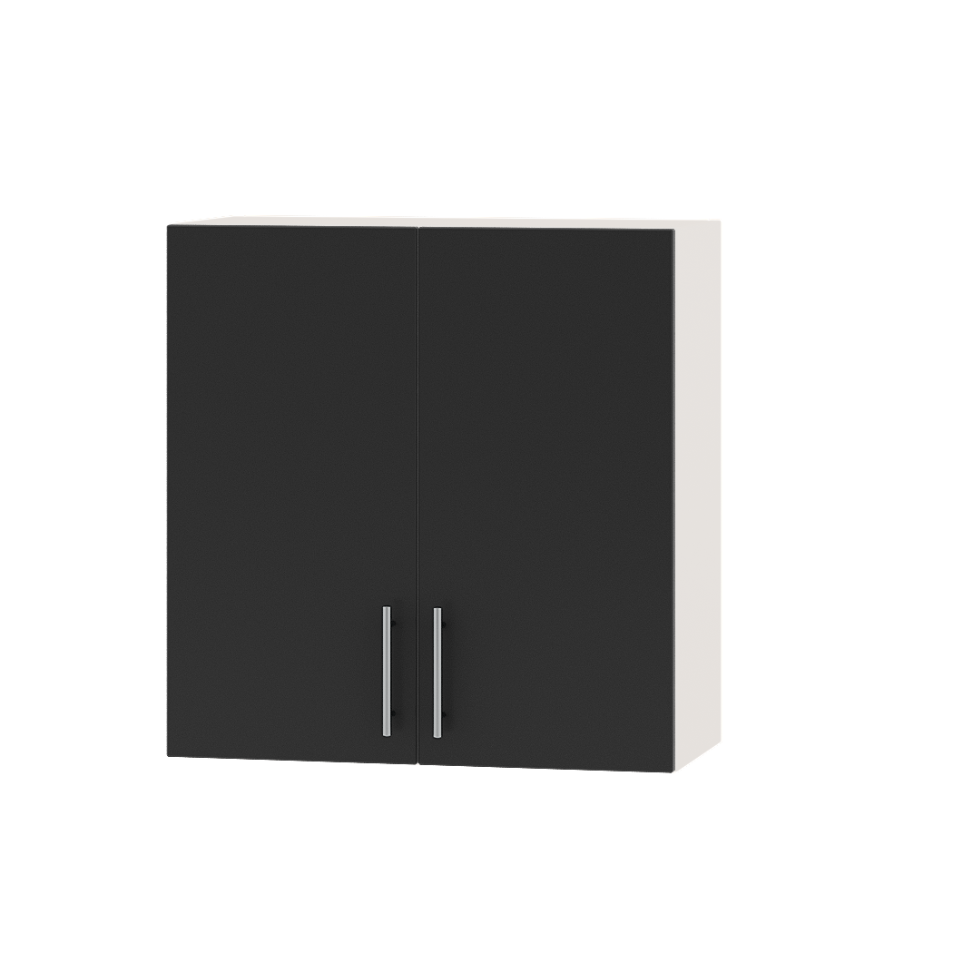 Шкаф верхний Эверест Оптима модуль Верх В10-700 70х30х72 см Антрацит/Белый (01100)