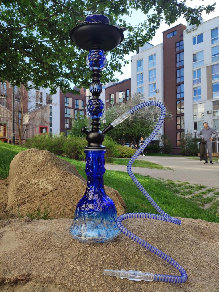 Кальян Hookah Kisma  55 см на 1 персону Blue