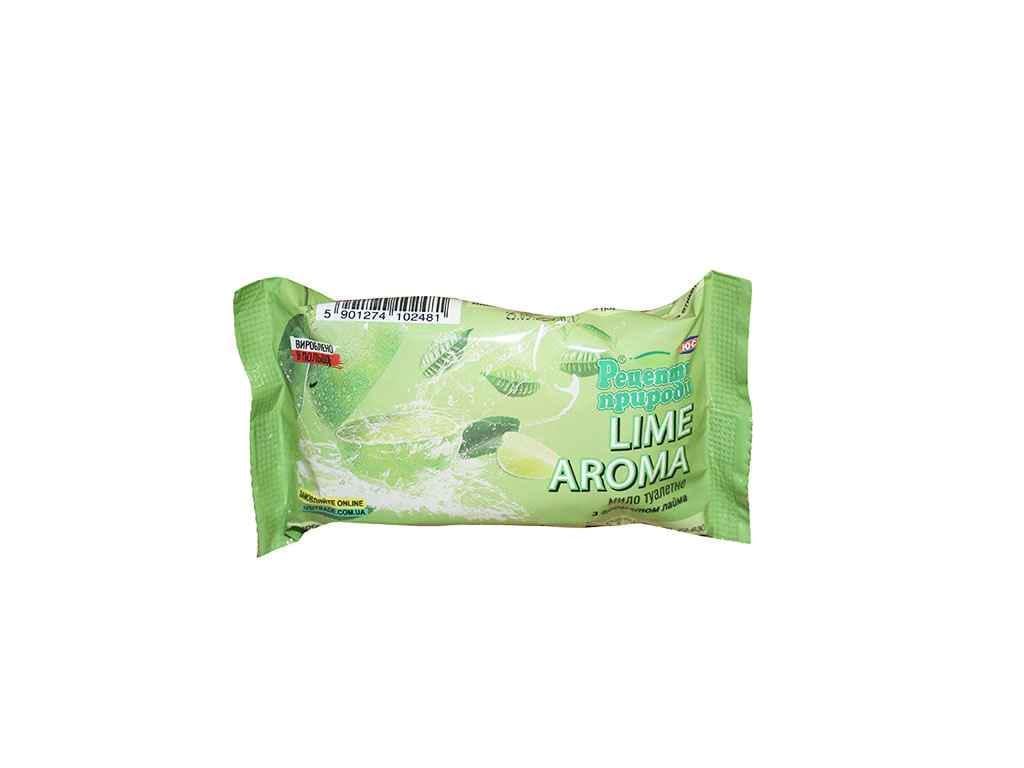 Мыло РЕЦЕПТЫ ПРИРОДЫ 90 г Lime aroma (943855)