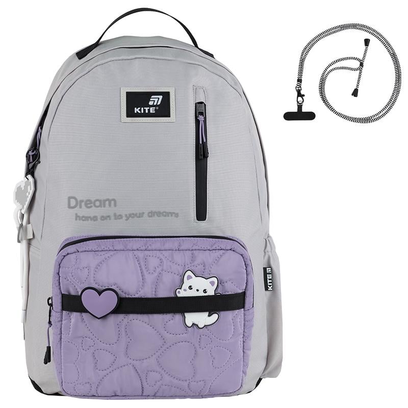 Рюкзак школьный KITE Education teens K25-949L-3 с ортопедической спинкой (000995362)