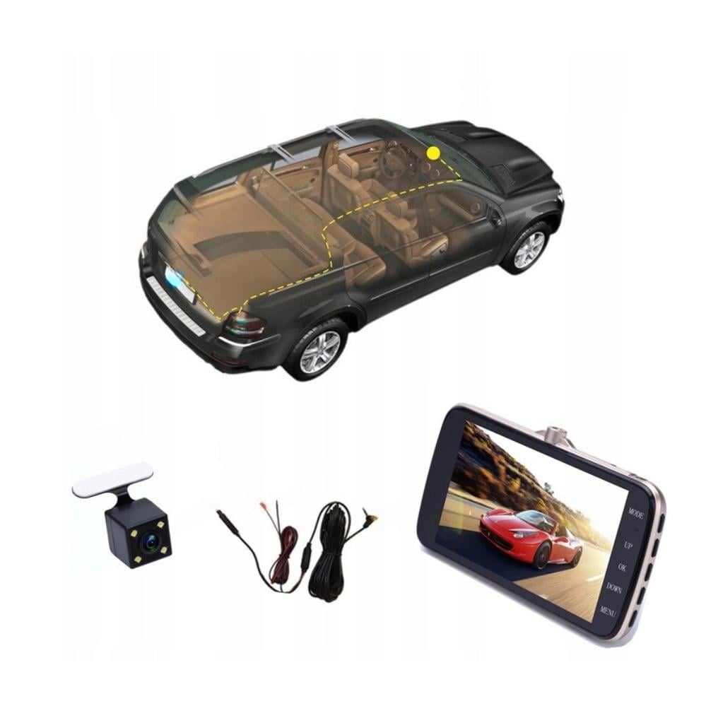 Автомобильный видеорегистратор с камерой заднего вида Full HD 1080P регистратор/ночным видением (120.1661) - фото 4 Автомобильный видеорегистратор с камерой заднего вида Full HD 1080P регистратор/ночным видением (120.1661) - фото 4