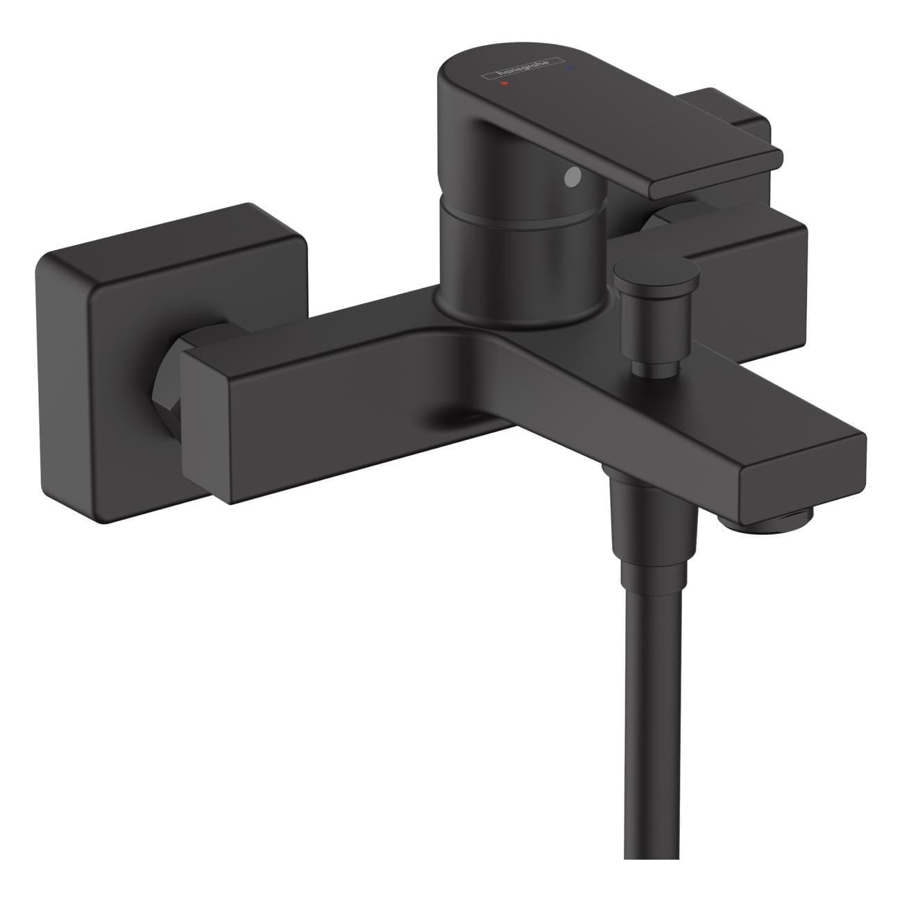 Смеситель для ванны Hansgrohe Vernis Shape однорычажный Черный матовый (37460709)
