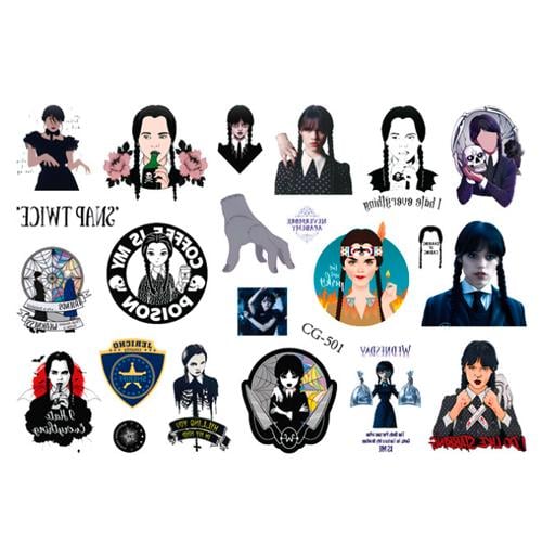 Детские татуировки Wednesday Tattoo Set (3792)