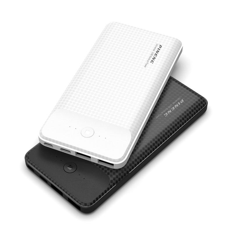 Повербанк Pineng PN-936 3 Input/2 Output 10000 mAh White (93600) - фото 2