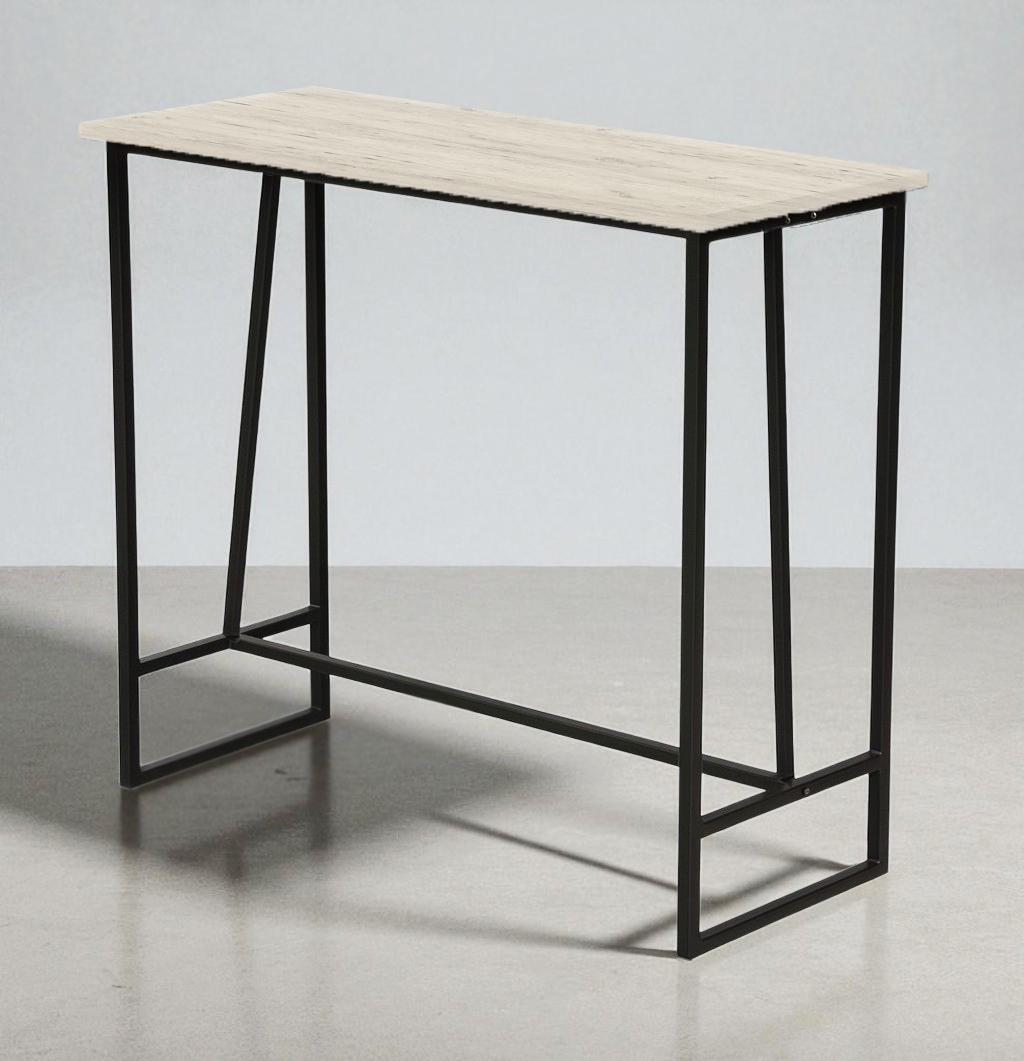 Обідній стіл з ДСП ТОБІ ШО Шарм/Т17 стільниця 36 мм 750х1140х470 мм Дуб крафт білий