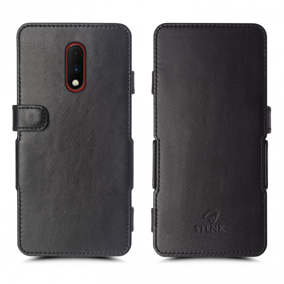 Чехол книжка Stenk Prime для OnePlus 7 Черный (63499)