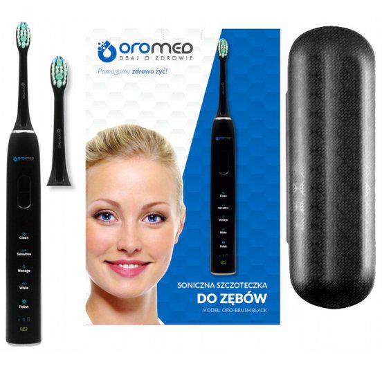 Щітка зубна звукова OROMED ORO-BRUSH Black (7391919) - фото 3 Щітка зубна звукова OROMED ORO-BRUSH Black (7391919) - фото 3