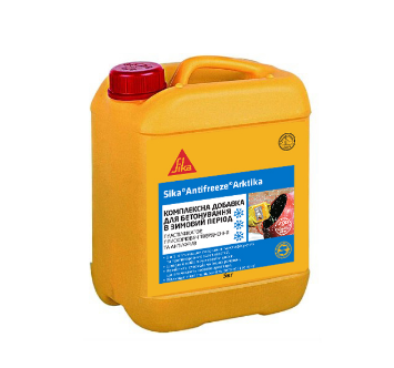 Комплексна добавка пластифікатор для зимового бетонування Sika Antifreeze Arktika 5 кг